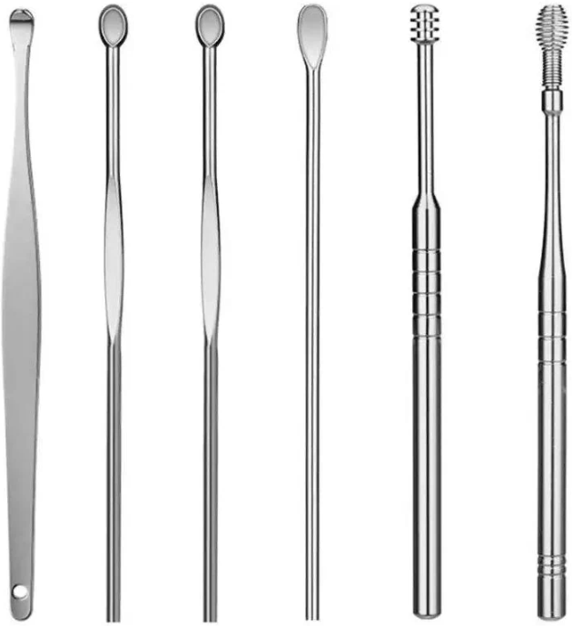 Набор инструментов для чистки ушей/Палочка для чистки ушей/Ушные палочки - фотография № 3
