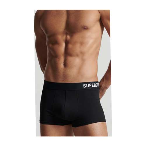 Нижнее белье, SuperDry, артикул: M3110349A, Цвет 6PI Black/Black Optic, Размер M