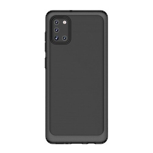 фото Чехол-накладка araree для samsung galaxy a31 a cover, чёрный (gp-fpa315kdabr)