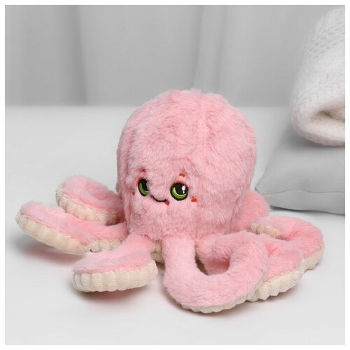 Мягкая игрушка «Осьминог», цвет розовый мягкая игрушка осьминог цвет розовый