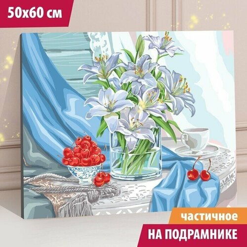 Алмазная мозаика Лилии 50x60 см