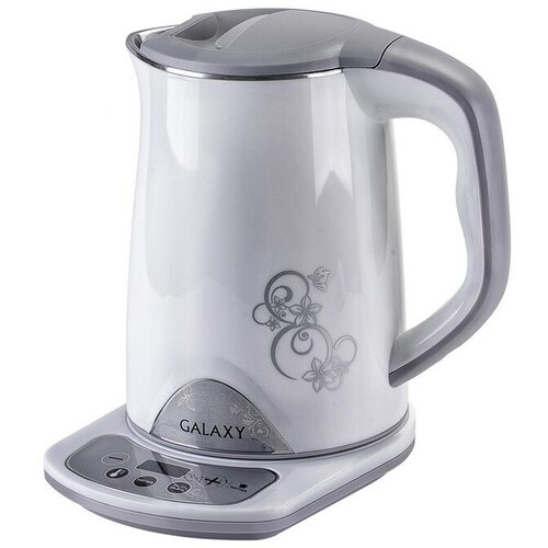Чайник Galaxy GL0340 белый электрический 1800Вт 15л 370100₽