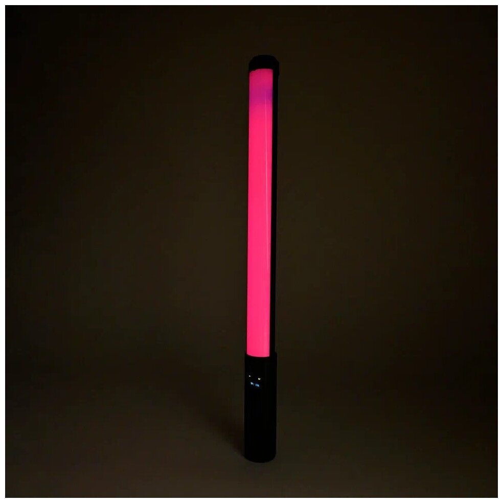 RGB Light Stick цветная лампа фото видео свет с креплением на штатив / Led светильник - фотография № 4