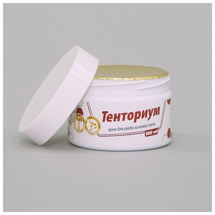 Крем "Тенториум" 100 мл с пчелиным ядом и экстрактом прополиса Тенториум - фотография № 4