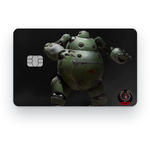Наклейка на банковскую карту, стикер на карту, маленький чип, мемы, приколы, комиксы, стильная наклейка игры №19