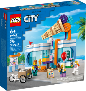 Конструктор LEGO City Ice Cream Shop 60363, 296 дет.