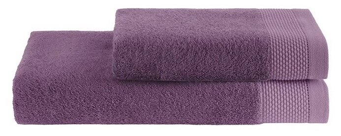Полотенце Morena цвет: фиолетовый (50х100 см) Soft cotton - фото №1