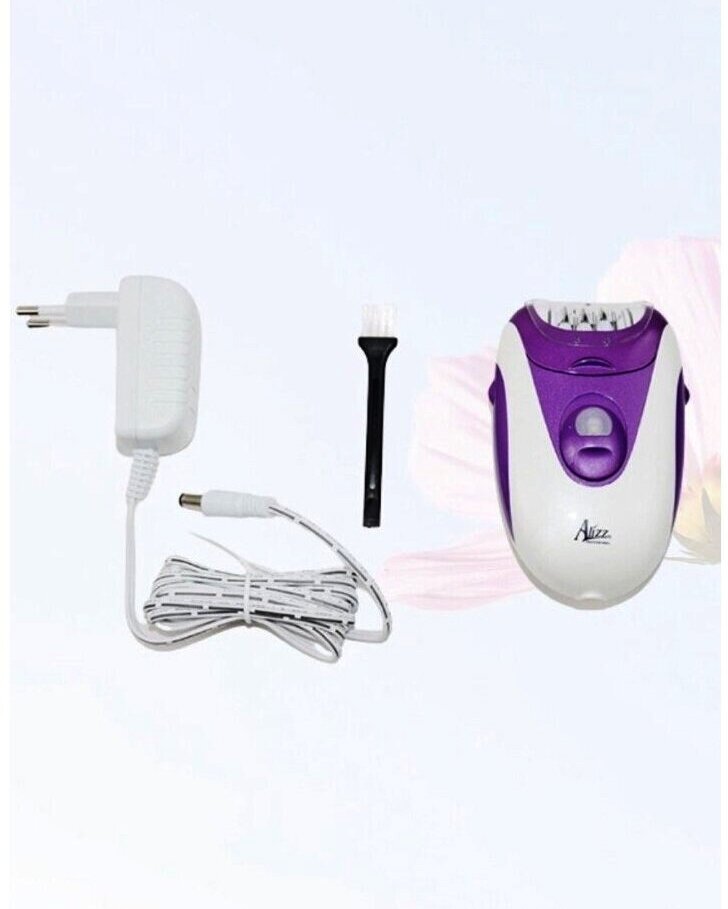 Домашний женский эпилятор/SKIN SILK/HC-302/триммер/для удаления всех типов волос/2 режима скоростей/подсветка/фиолетовый - фотография № 9