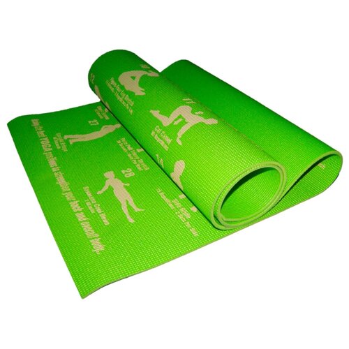 фото Коврик для йоги. цвет зелёный. rw-6-з sprinter