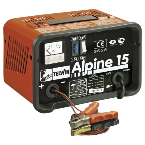 Зарядное устройство Telwin Alpine 15 красный/черный