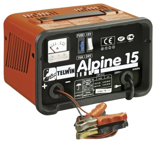 Зарядное устройство Telwin ALPINE 15 230V(12/24В)
