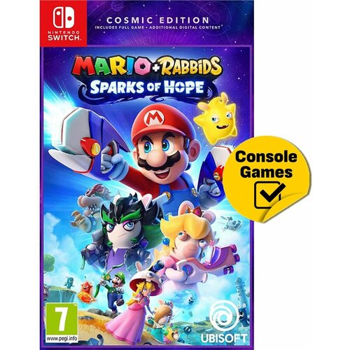 mario rabbids sparks of hope gold edition [искры надежды][nintendo switch русская версия] Mario + Rabbids Sparks Of Hope Cosmic Edition [искры надежды][Nintendo Switch, русская версия]
