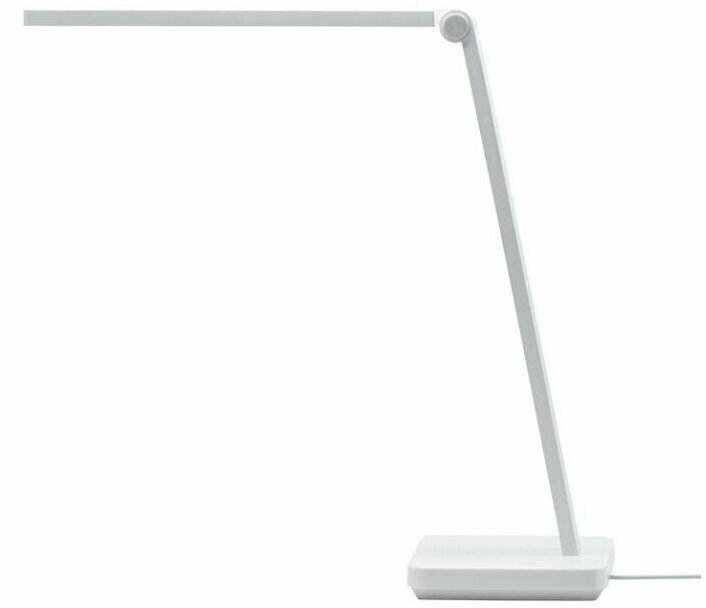 Лампа офисная светодиодная Mijia Lite Intelligent LED Table Lamp (MUE4128CN), 8 Вт, цвет арматуры: белый, цвет плафона/абажура: белый
