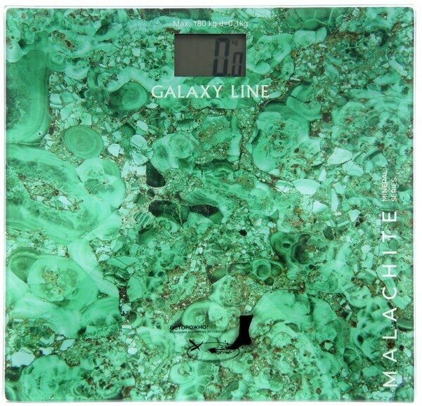 фото Весы напольные Galaxy GL 4818, электронные, до 180 кг, 1хCR2032 (в комплекте)