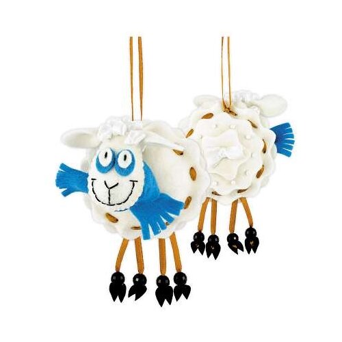 фото Набор для вышивания "овечка снежок" риолис