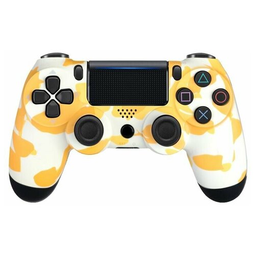 Геймпад для игровой приставки джойстик дуалшок смартфона ПК Sony PlayStation PS4 DualShock Bluetooth беспроводной с рисунком 128600₽