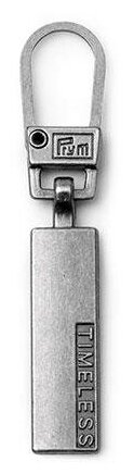 482374 Пуллер (подвеска-брелок) для молнии 'Классика TIMELESS', цвет состаренного серебра, 1шт, Prym - фото №3