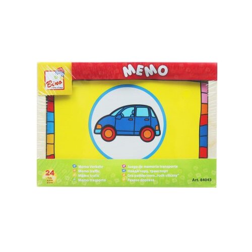 Настольная игра Bino Найди пару. Транспорт