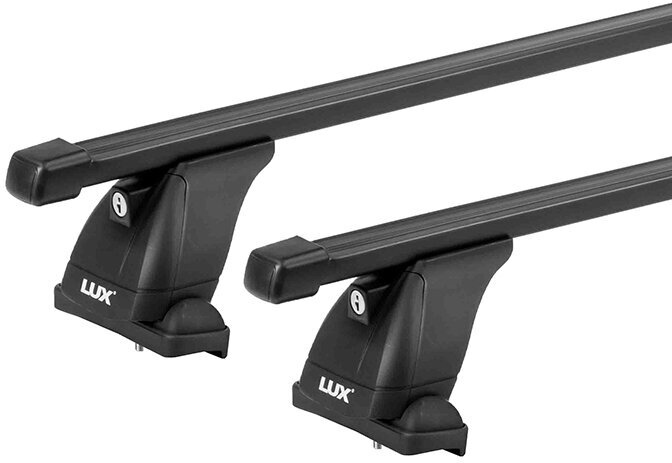 Багажник на крышу LUX прямоугольные дуги 11м на Пежо 207 2006-2012 арт: LUX.1400