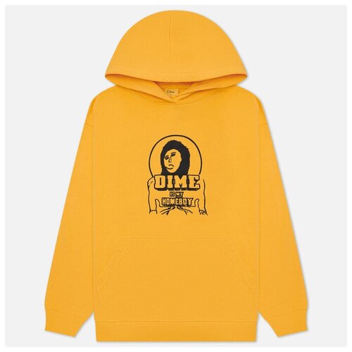 Мужская толстовка Dime Homeboy Hoodie жёлтый, Размер S