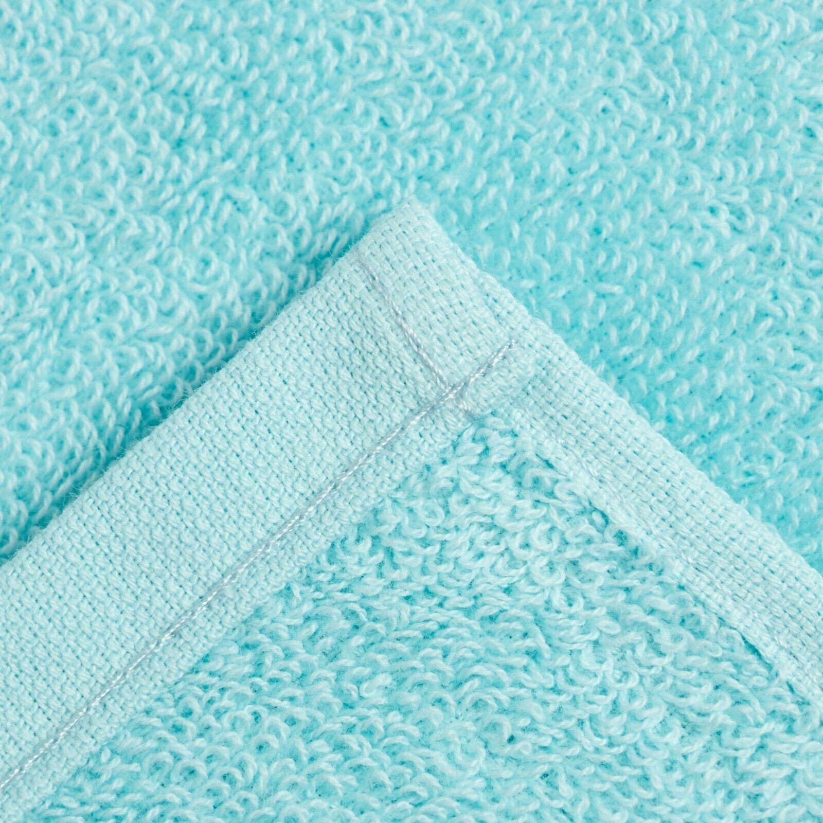 Полотенце махровое "Этель" 30х30 см, цвет голубой, 100% хлопок, 340 г/м2 - фотография № 4