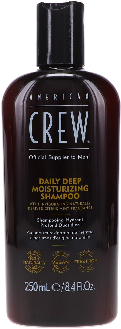 American Crew шампунь Daily Deep Moisturizing, 250 мл