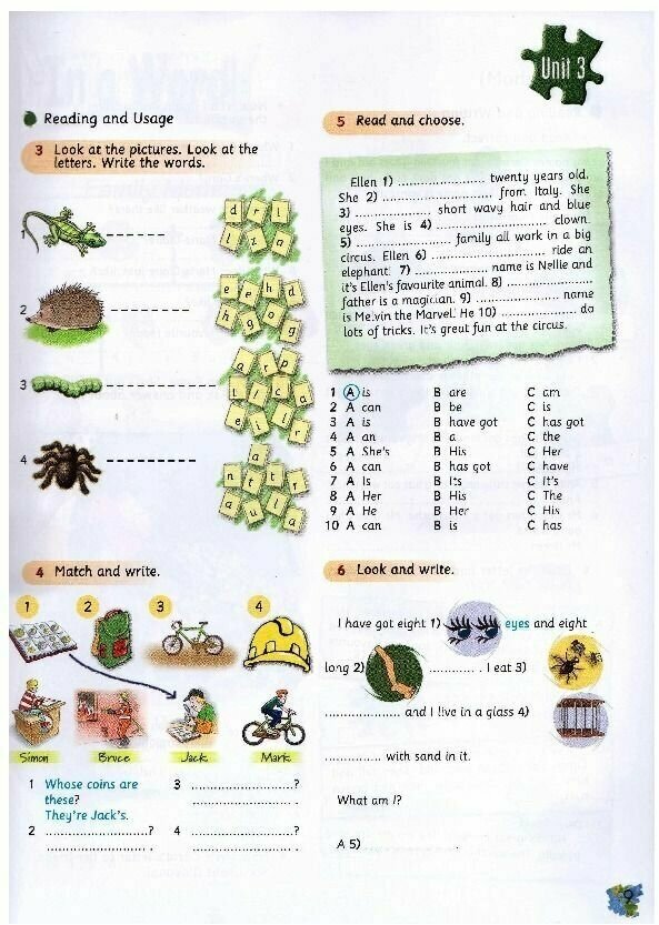 Welcome 3. Workbook. Рабочая тетрадь — фото 1