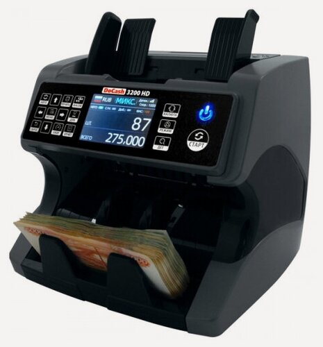 Изображение товара Счетчик банкнот Docash 3200 HD