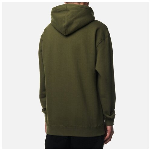 фото Мужская толстовка alltimers signature needed hoodie оливковый, размер s
