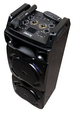 Колонка Dialog Oscar AO-220(100Вт RMS,20-19КГц,7000мАч до 5ч, BT, FM, USB, SD, AUX, GT)+бесп. микрофон