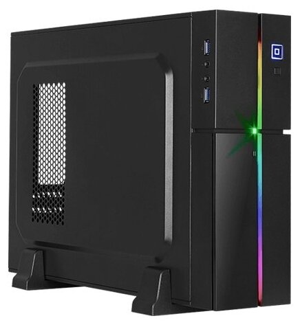 Корпус MiniTower AeroCool Playa Slim 400W Black (mATX, USB3x3, 80mm fan, 400W SFX) (4718009152182)