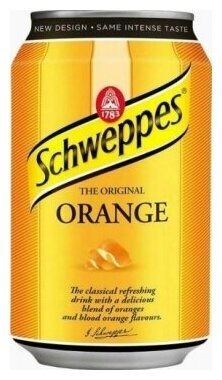 Напиток безалкогольный, сильногазированный Schweppes Orange (Швепс Апельсин) 0.33 ж/б - фотография № 7