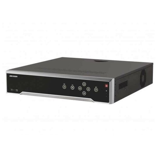16-ти канальный IP-видеорегистратор Hikvision DS-8616NI-K8 Видеовход 16 каналов аудиовход двустороннее аудио 1 канал RCA видеовыход 1 VGA до 1080Р 1 VGA до 2K 1 HDMI до 4К 1 HDMI до 1080P ау 6058000₽