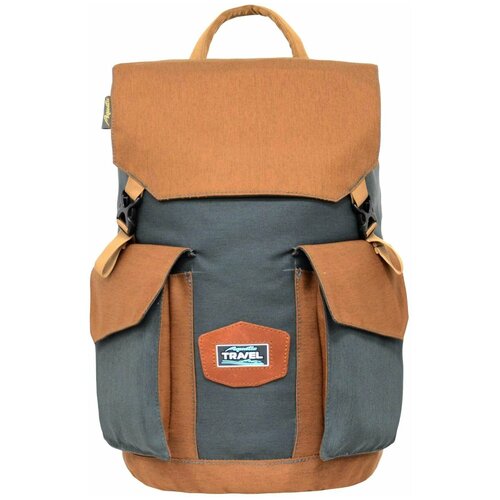 фото Рюкзак городской aquatic р-39кб коричнево-бордовый