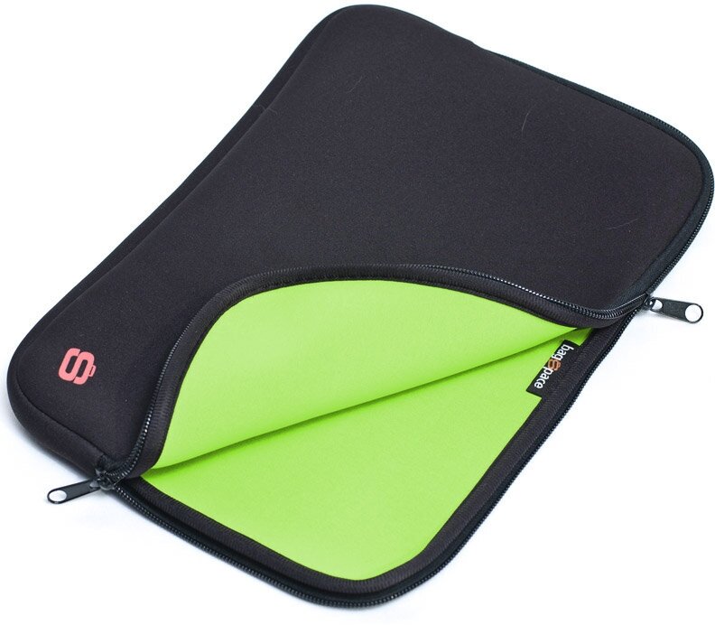 13.3" Папка для ноутбука Bagspace PS-812-12GN (черно-зеленая)