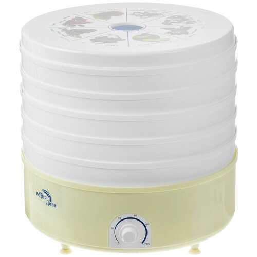 Сушилка для овощей и фруктов Ротор Дива 007 белый 443600₽