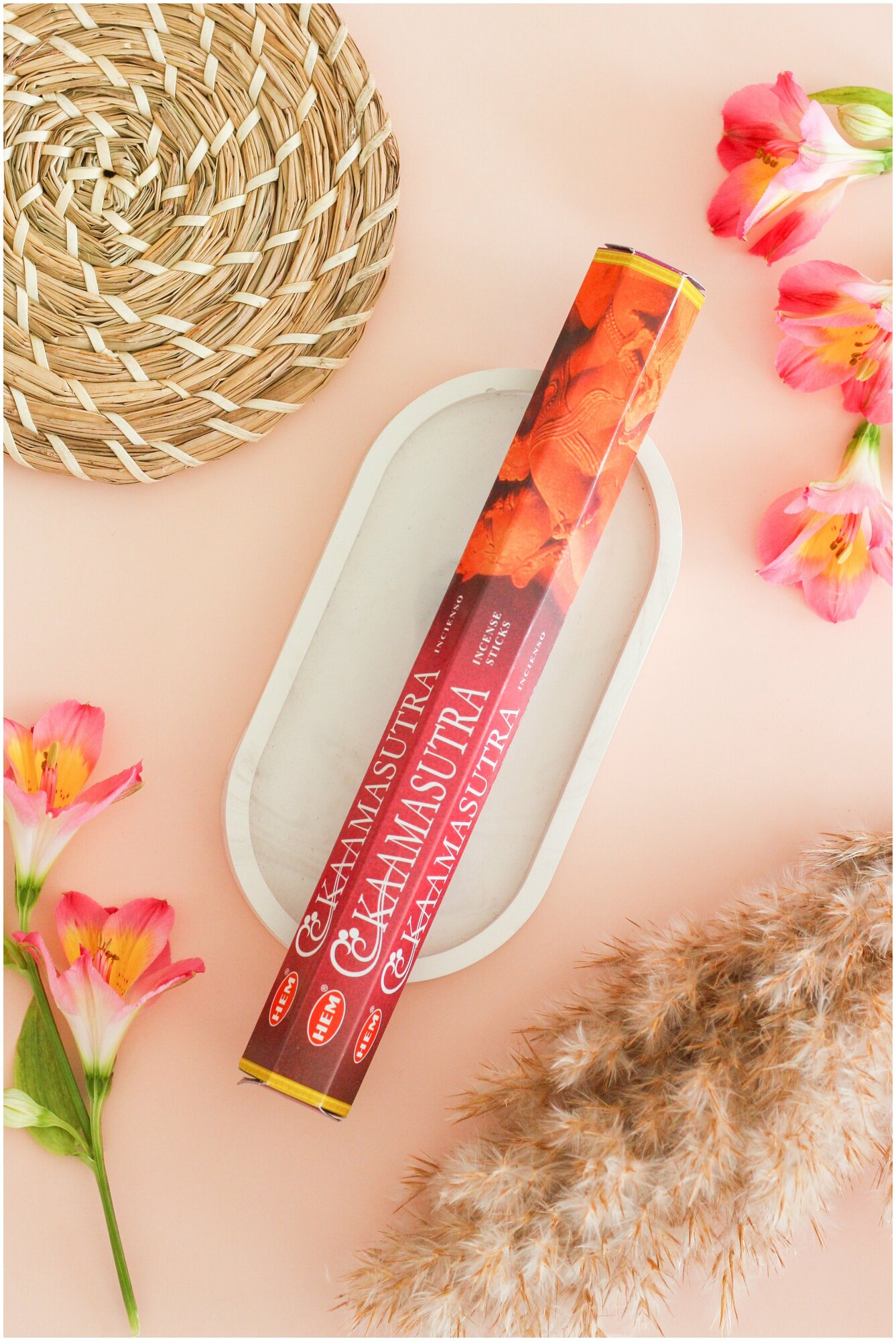 фото Ароматические индийские благовония Камасутра (Kamasutra Hexa) HEM 40 г.