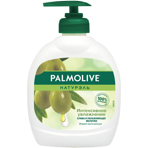 Набор из 3 штук Мыло жидкое PALMOLIVE Натурэль 300млИнтенсивное увлажнение (Олива и Увлажняющее молочко) мыло palmolive интенсивное увлажнение олива увлажняющее молочко 90 г