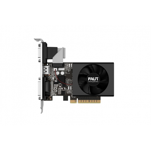 Palit Видеокарта Palit PCI-E PA-GT710-2GD3H NVIDIA GeForce GT 710 2048Mb 64 DDR3 954/1600 DVIx1 HDMIx1 CRTx1 HDCP Ret
