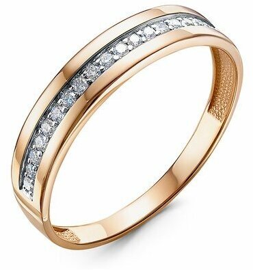 Кольцо Diamant online, золото, 585 проба, бриллиант