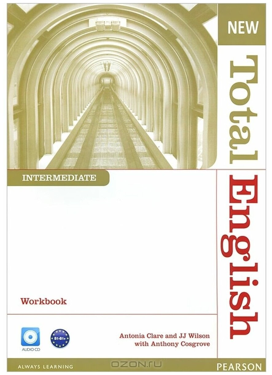 New Total English Intermediate Workbook with Key and Audio CD Pack