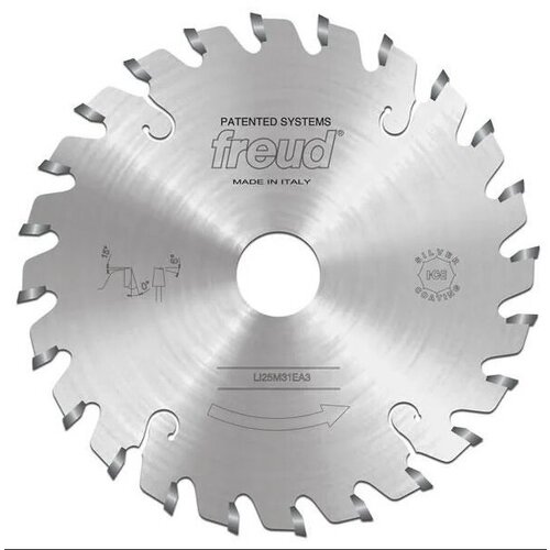 Диск пильный подрезной FREUD 120x3,1-4,3x2,2x20 мм; 24Z