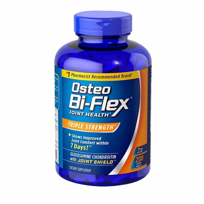 Витамины Osteo Bi-Flex, для суставов, тройная сила, 200 таблеток