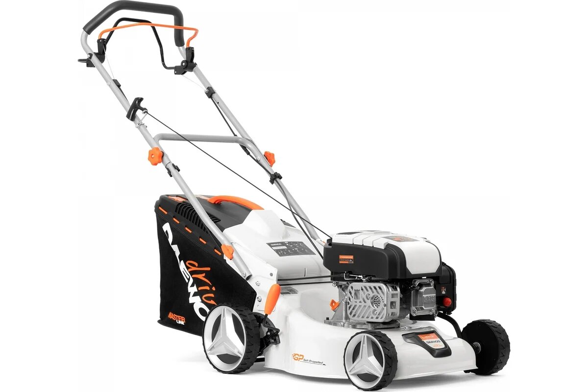 Газонокосилка Daewoo L 43SP самоходная бензиновая ширина скашивания 42 см