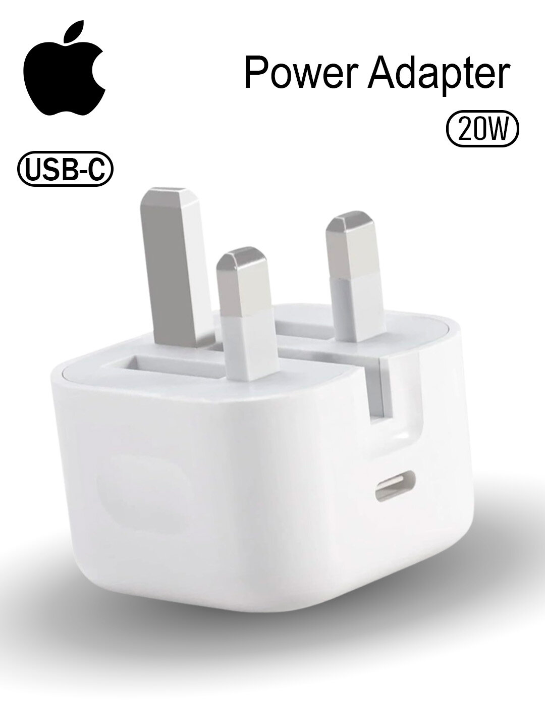 Зарядное устройство Apple 20W USB-C, качественный адаптер питания