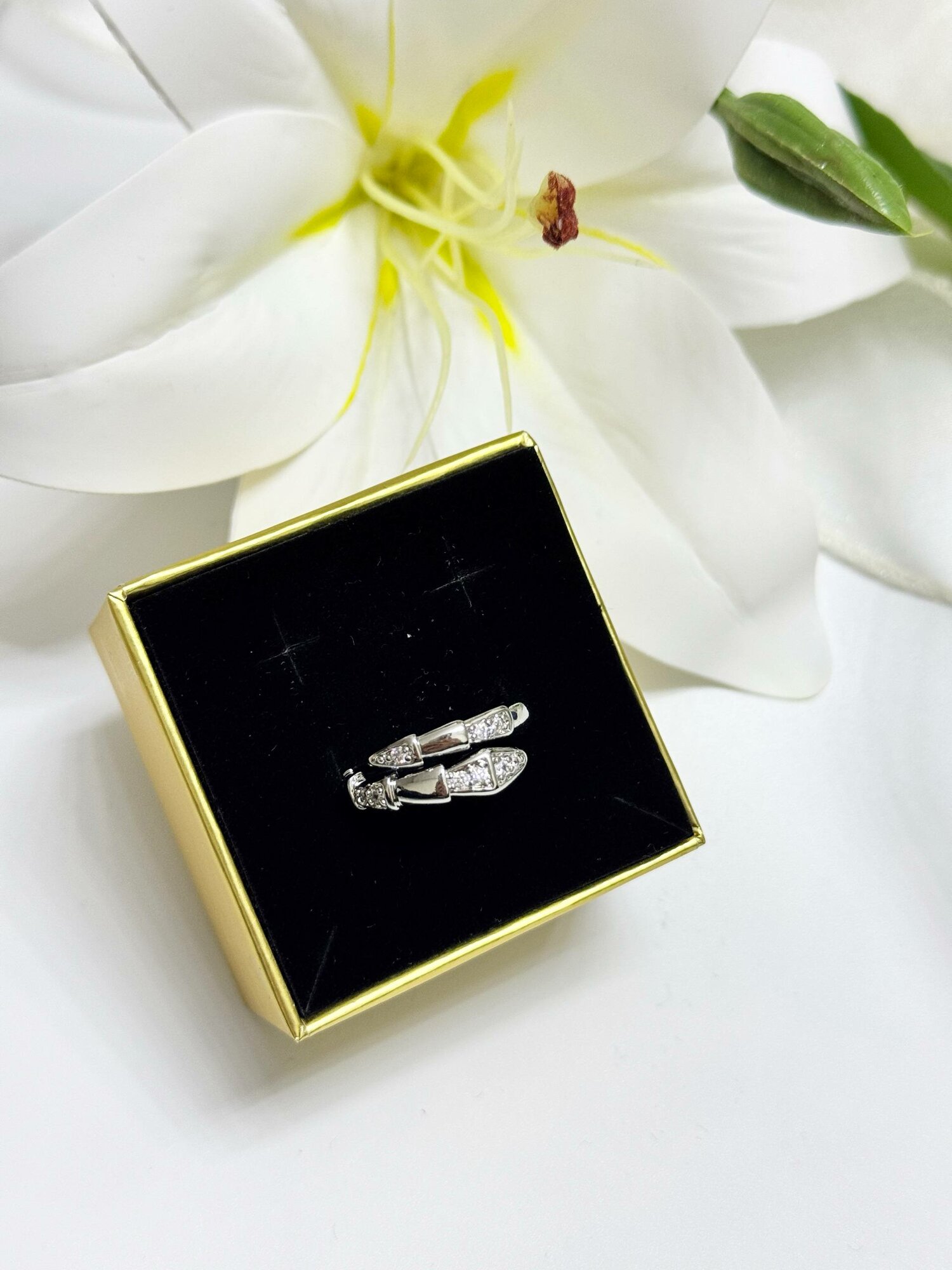 Моносерьга RADI, размер 17 мм, Silver — фото 1