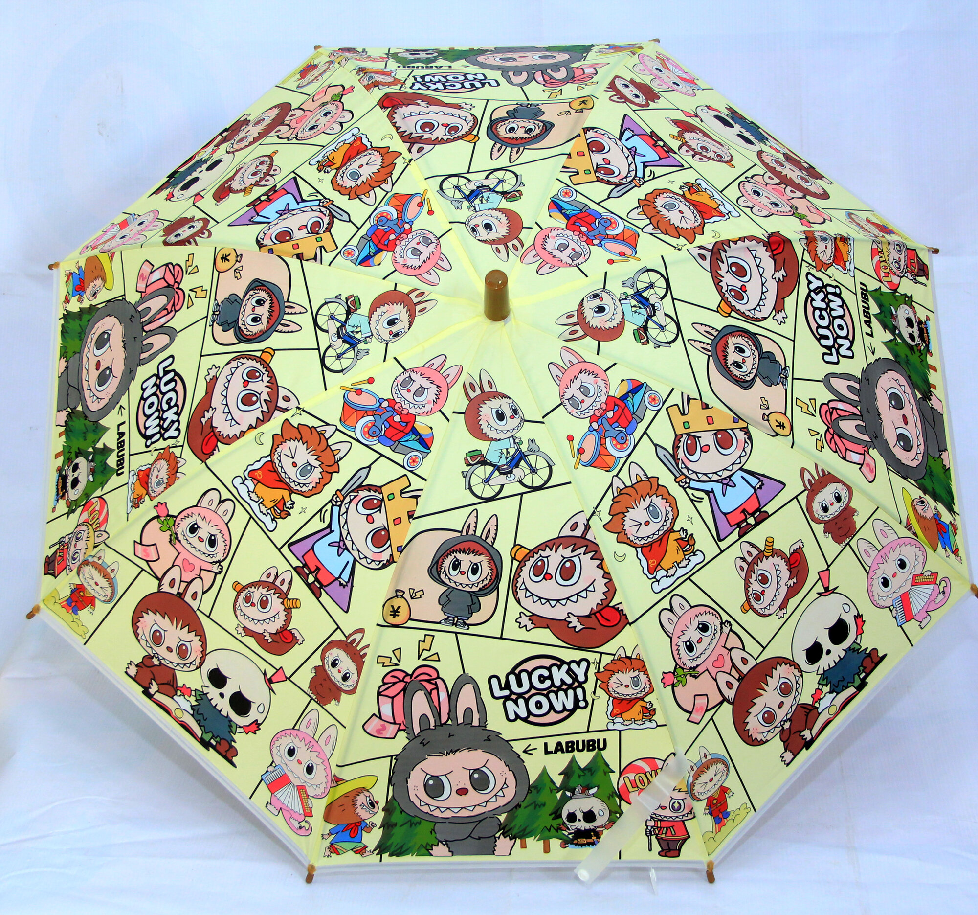 Зонт-трость , бежевый — фото 1