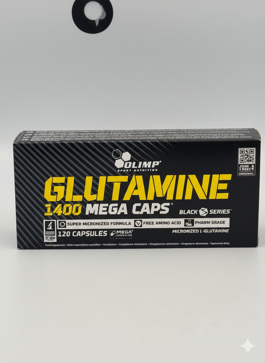 Olimp Glutamin 1400mg mega 120 caps глутамин для востановления мыщц — фото 1