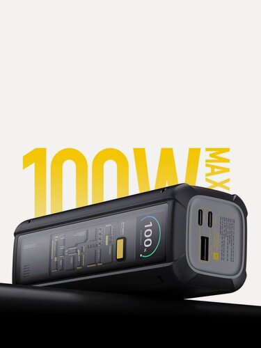 Изображение товара Внешний аккумулятор 212W HyperCharge Power Bank GL, 25000mAh, черный