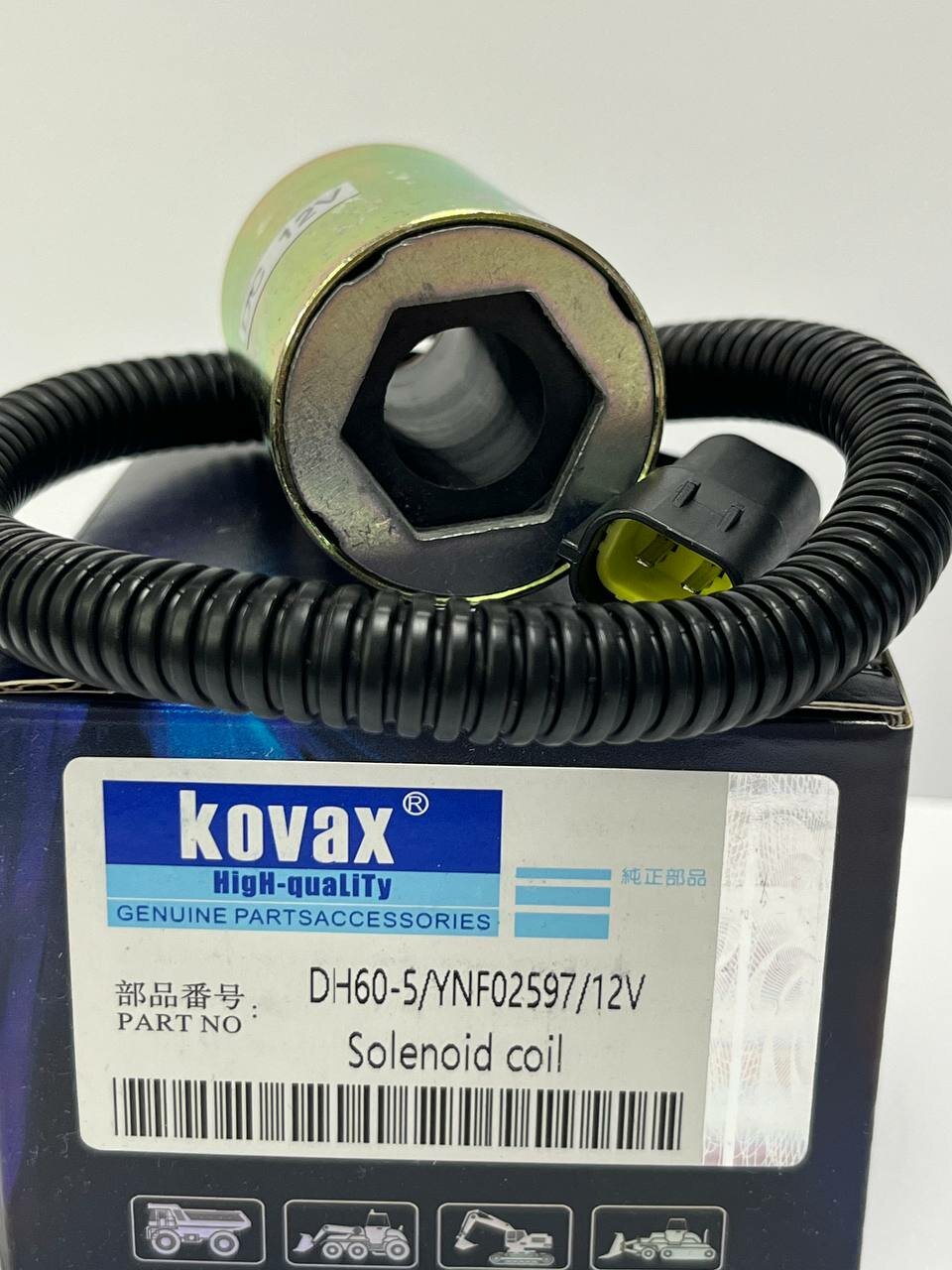 Катушка соленоида DOOSAN (12V). Артикул YNF02597